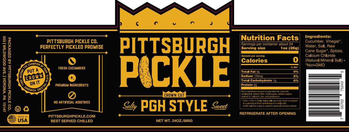 Pittsburgh Style Label